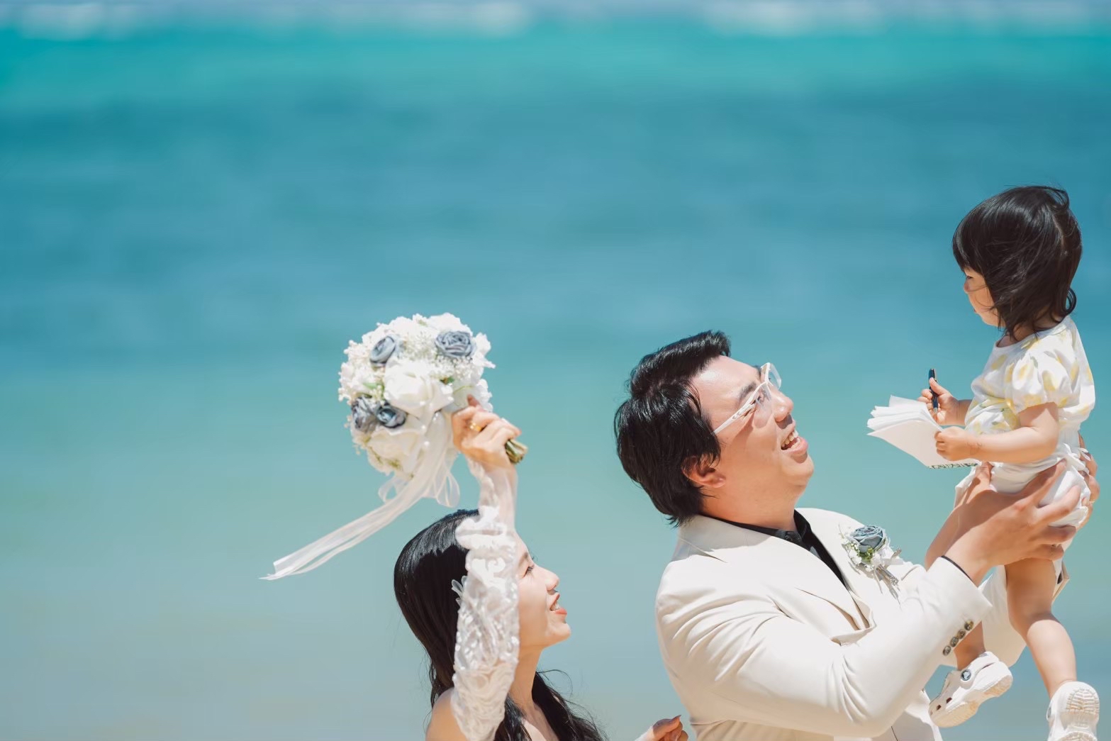 家族の絆が映し出されるウエディング♡